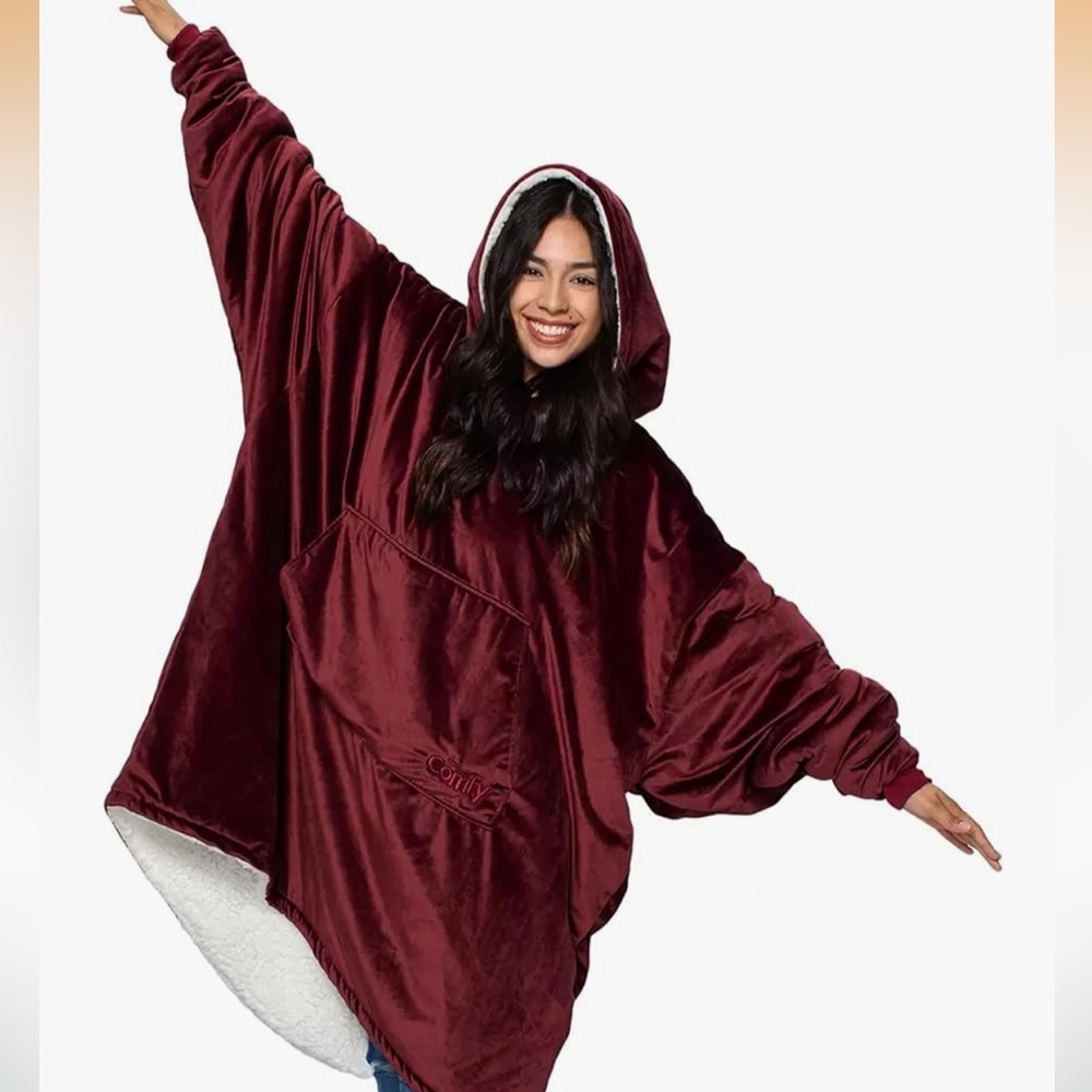 The Comfy Oversized Sherpa Wearable Blanket